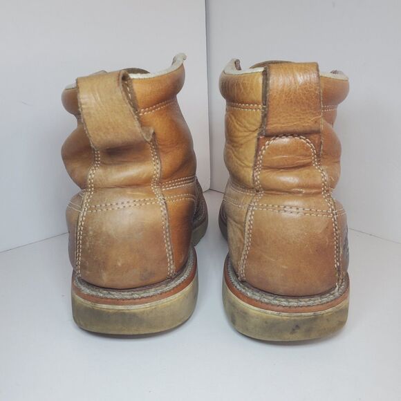 Thorogood American Heritage 6” Moc Toe Work Boots for Mens 6.5 Wm 8 Distressed - Picture 6 of 9